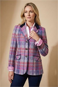 Ladies Tweed Jacket, Peony
