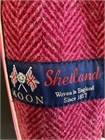  Ladies Herringbone Wool Tailored Jacket, Raspberry