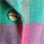 Ladies Tweed Jacket, Cerise and Seagrass